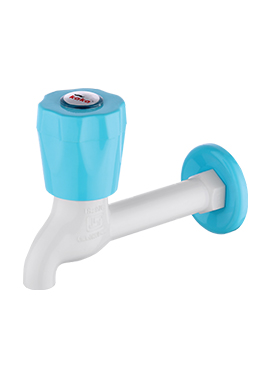 Bib cock long body tap for bath fittings